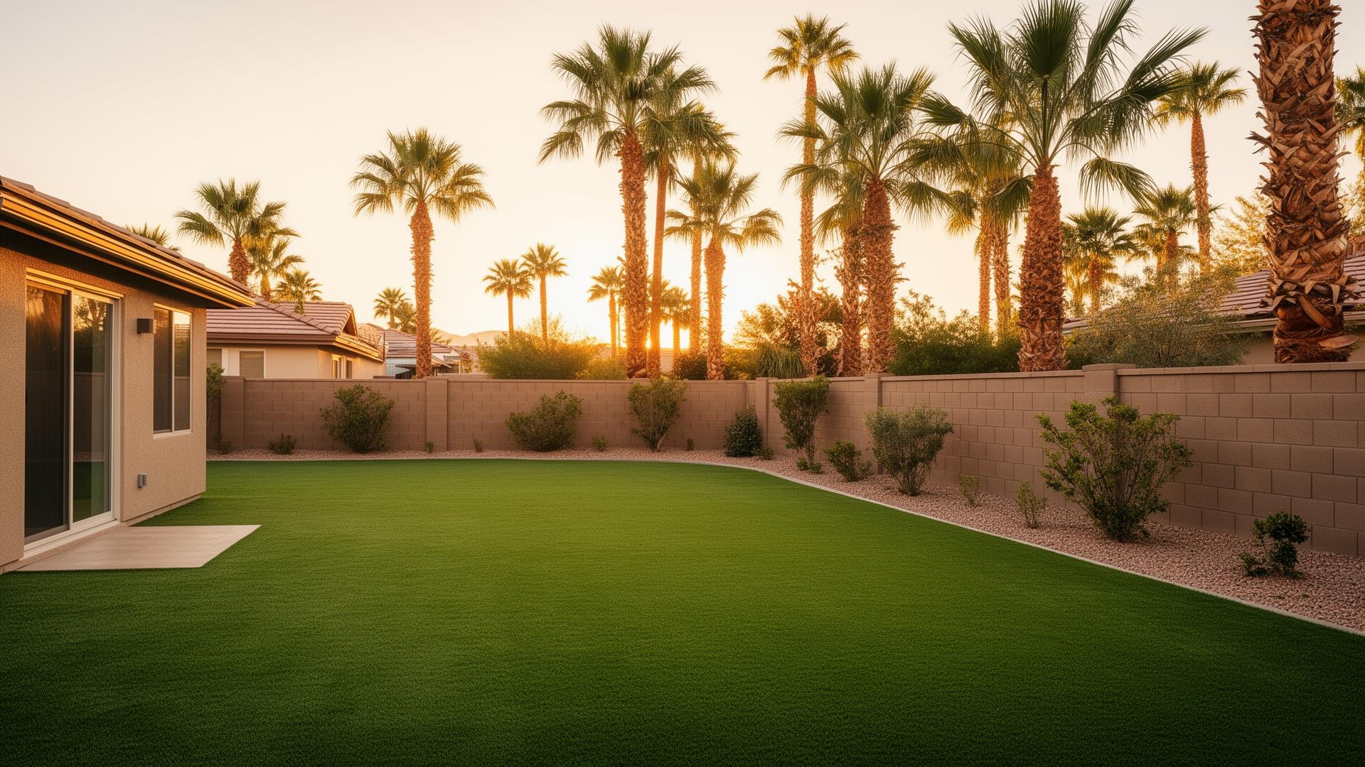 Las Vegas backyard